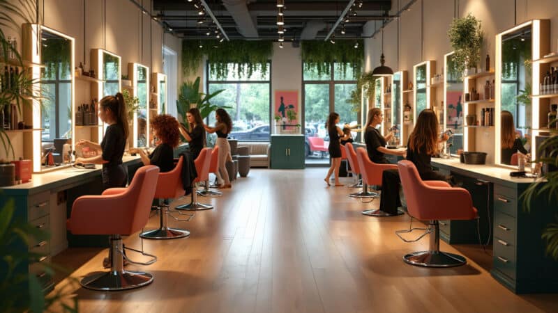Les tendances des salons de coiffure modernes en 2023