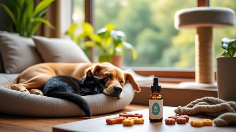 découvrez les bienfaits du cbd pour animaux, apprenez à déterminer les dosages adaptés et prenez connaissance des précautions essentielles à respecter. offrez à votre compagnon un bien-être naturel en toute sécurité.