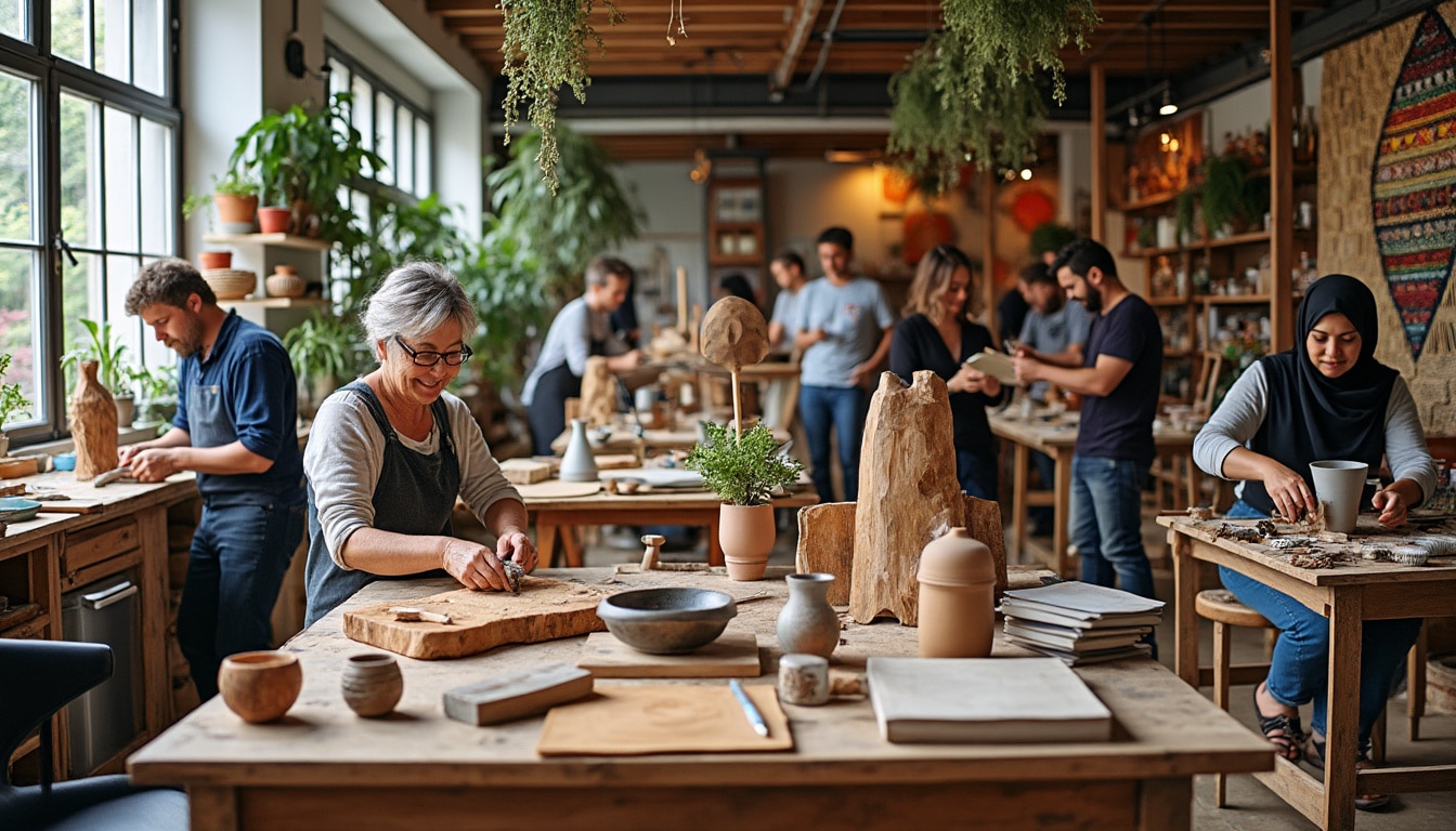 Créer un atelier partagé entre artisans : modèle collaboratif en plein essor