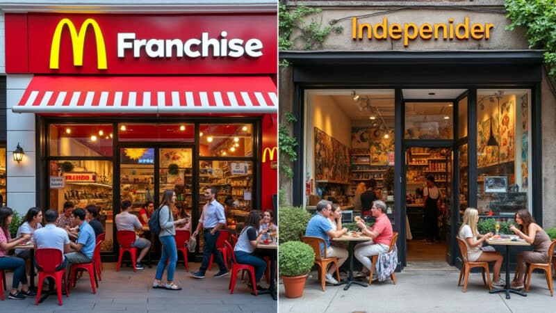 Franchise ou commerce indépendant : quel modèle est fait pour vous