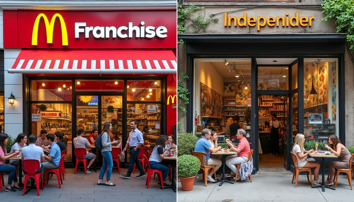 Franchise ou commerce indépendant : quel modèle est fait pour vous
