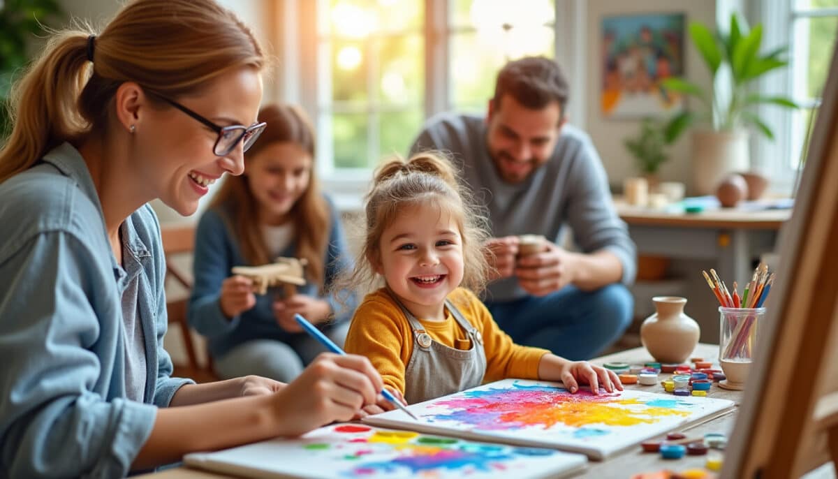 découvrez 10 idées originales de loisirs créatifs à partager en famille, pour renforcer les liens, stimuler la créativité et profiter de moments de déconnexion ensemble. inspirez-vous et plongez dans des activités amusantes et enrichissantes qui raviront petits et grands!