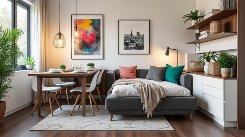 Meubles modulables et gain de place : la tendance lifestyle des petits espaces