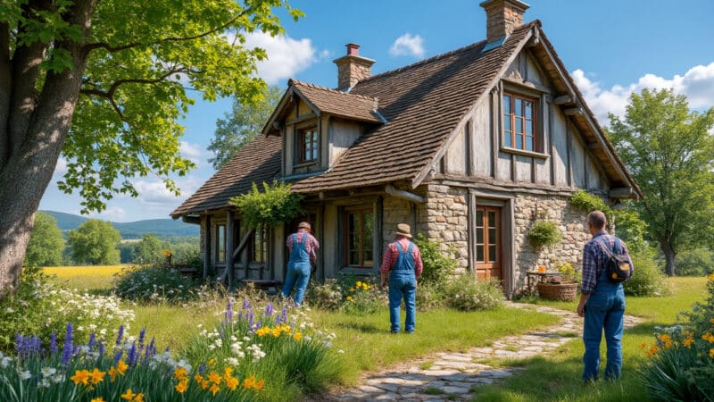 Rénover une maison de campagne sans perdre son charme ancien