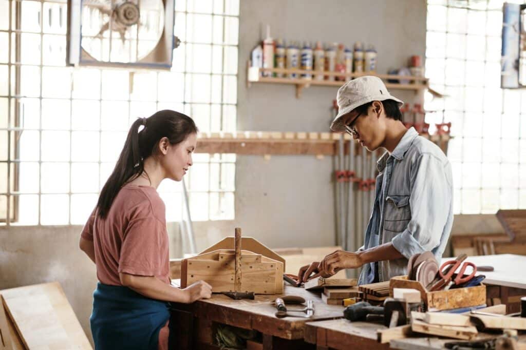 un atelier